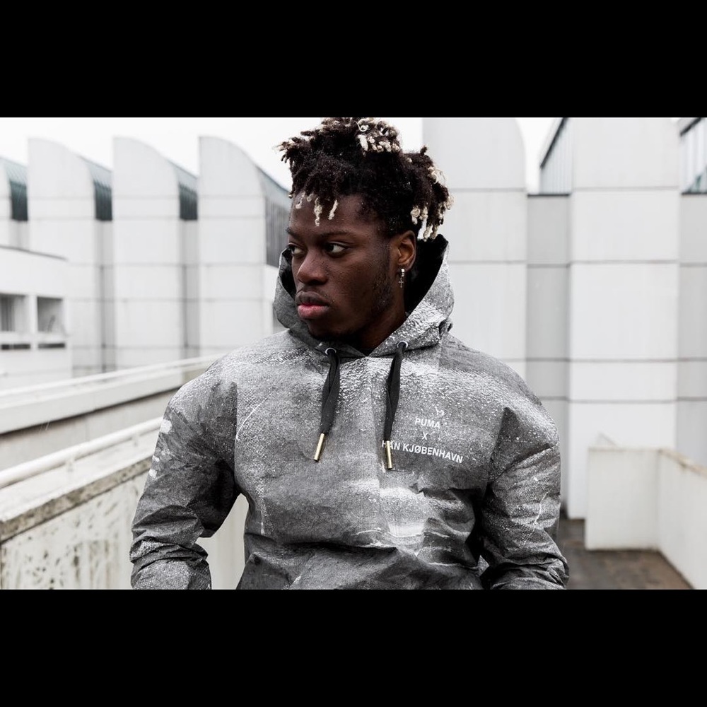 Puma x Han Tyvek hoodie